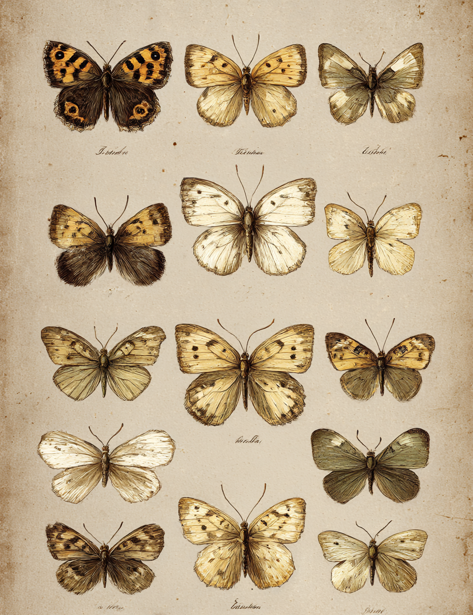 Midjourney V 7 Prompts for Natural History Museum Pages