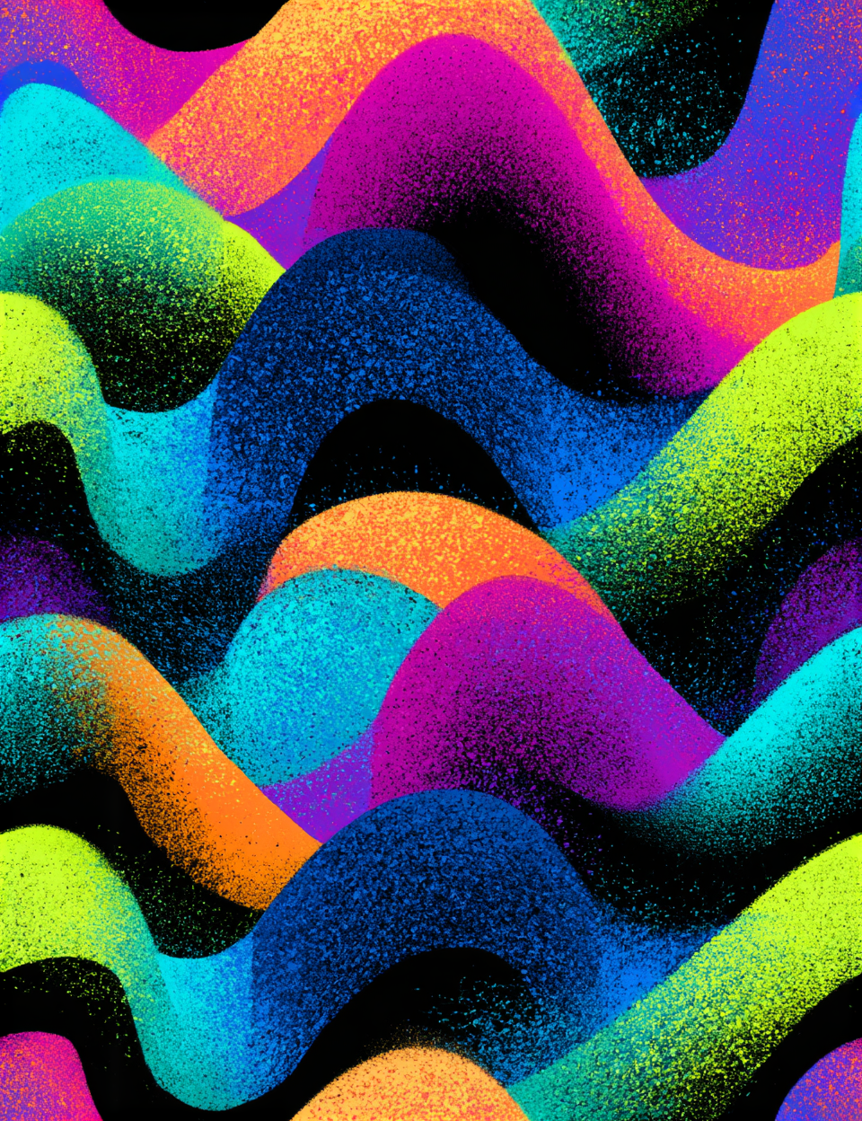 Midjourney V 8.1 Prompts for Neon Art Seamless Patterns
