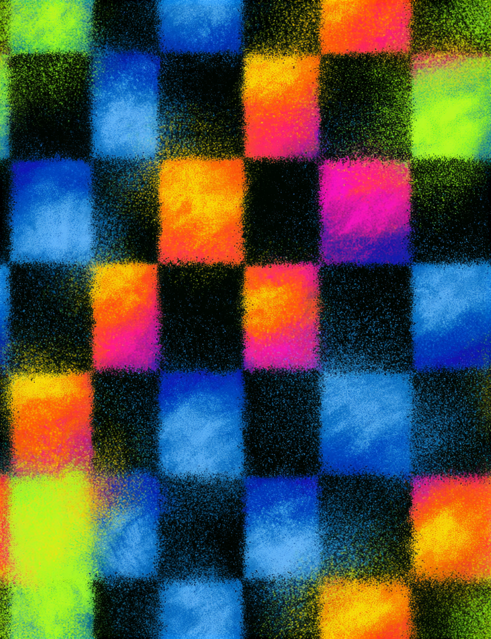 Midjourney V 8.1 Prompts for Neon Art Seamless Patterns