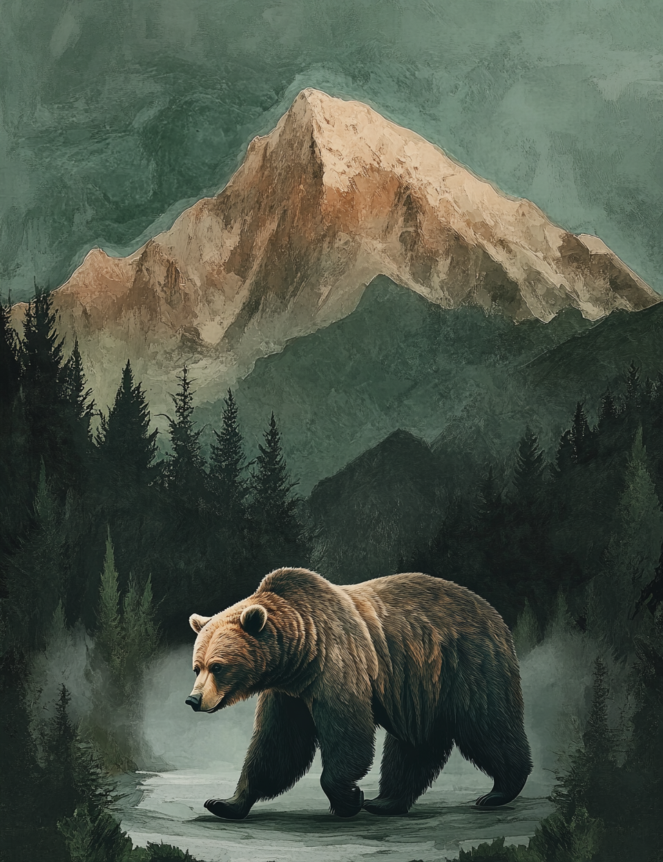Midjourney V 6.1 Prompts for Nocturnal Spirits Sacred Wildlife Pages
