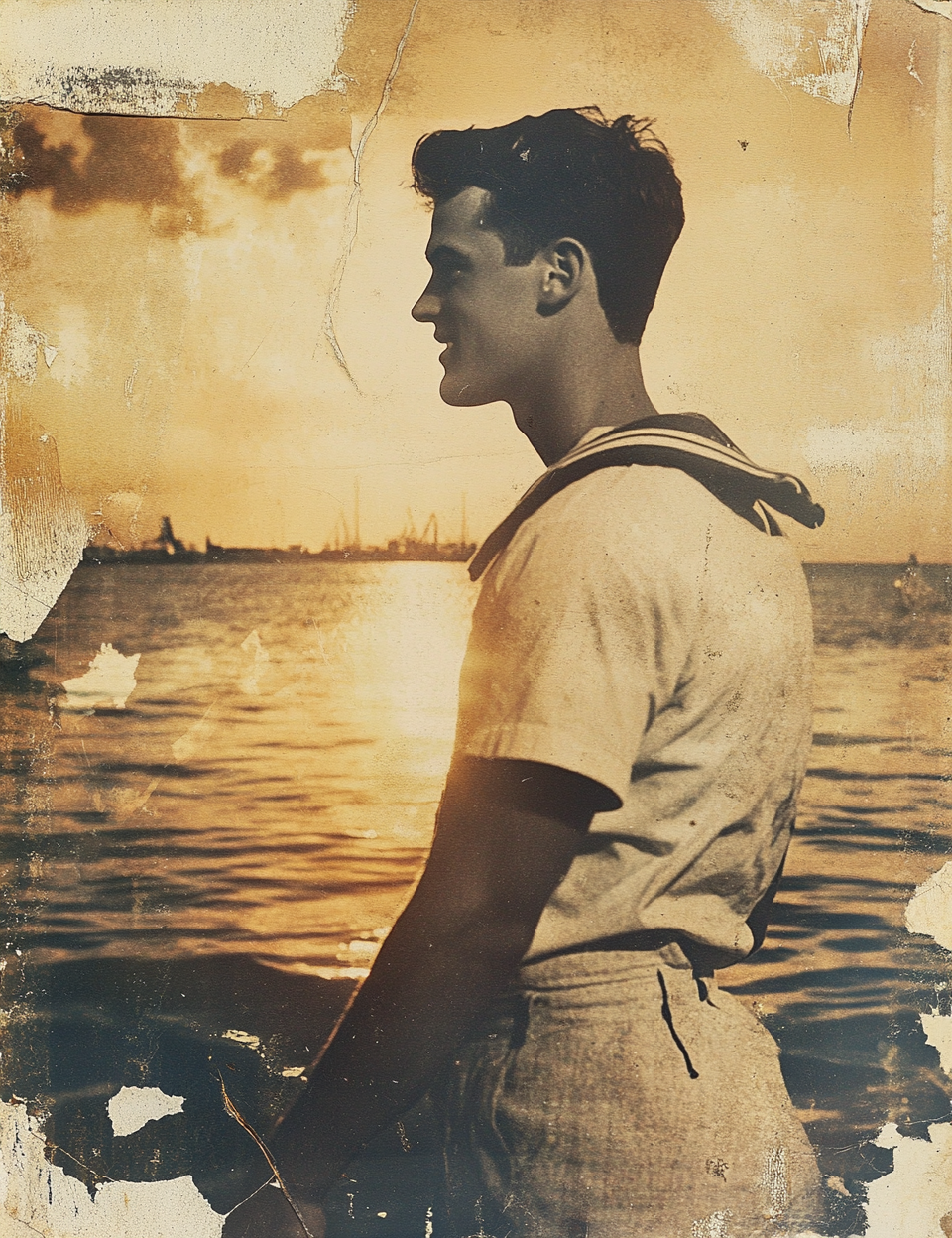 Midjourney V 6.1 Prompts for Pearl Harbor Junk Journal Pages Kit