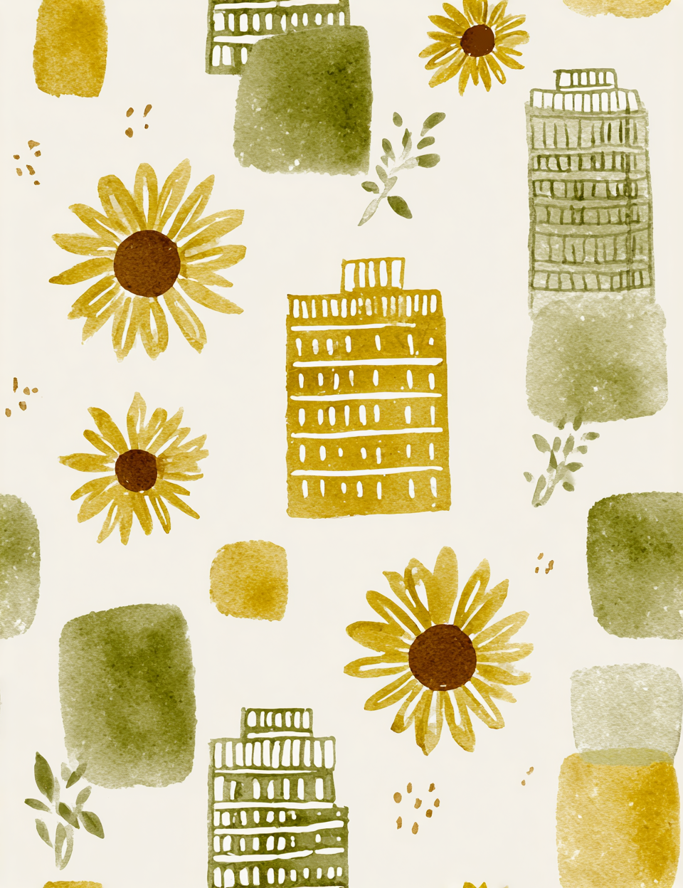 Midjourney V 7 Prompts for Playful Modern Seamless Patterns