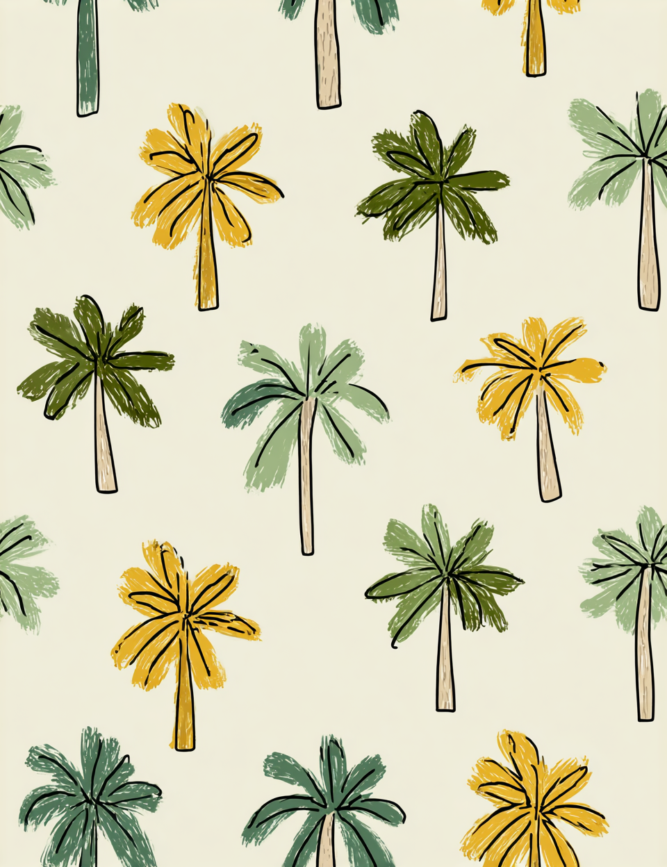 Midjourney V 7 Prompts for Playful Modern Seamless Patterns