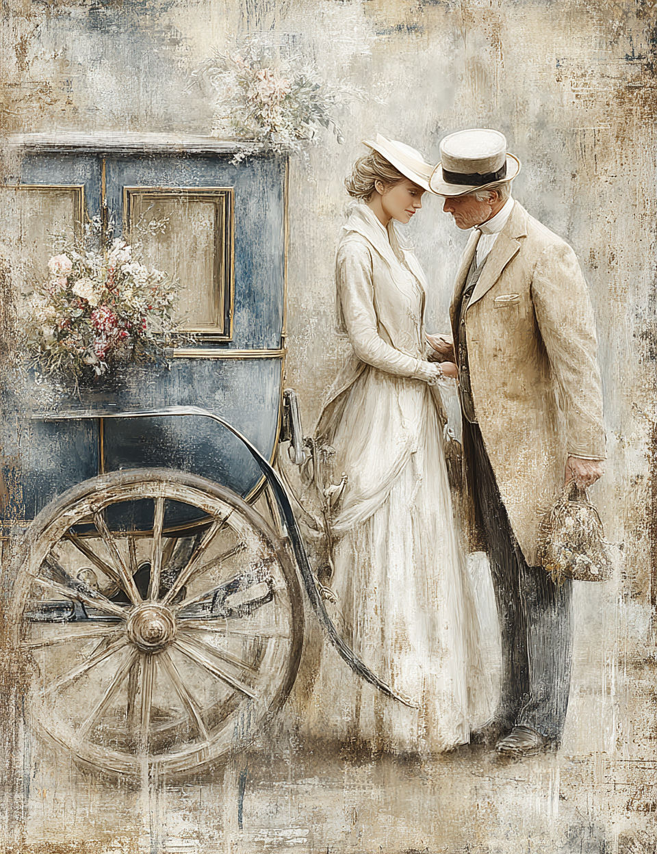 Midjourney V 7 Prompts for DUAL Pride and Prejudice Junk Journal Kit