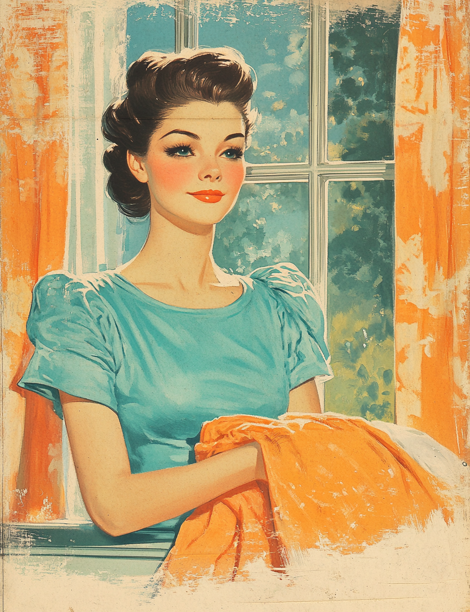 Midjourney V 6.1 Prompts for Retro Domestic Stories Junk Journal