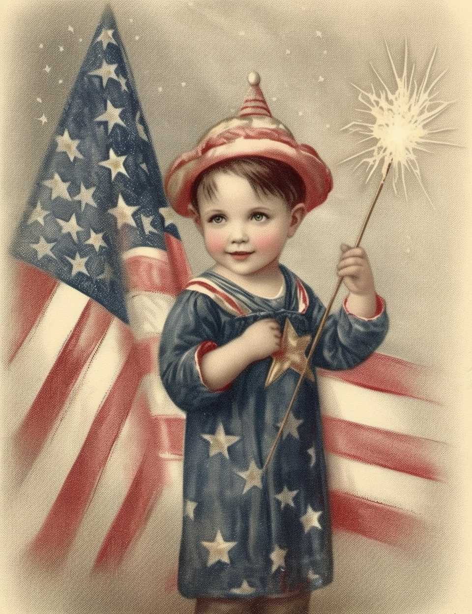 Midjourney V 5 Prompts for Romantic Independence Day Pages