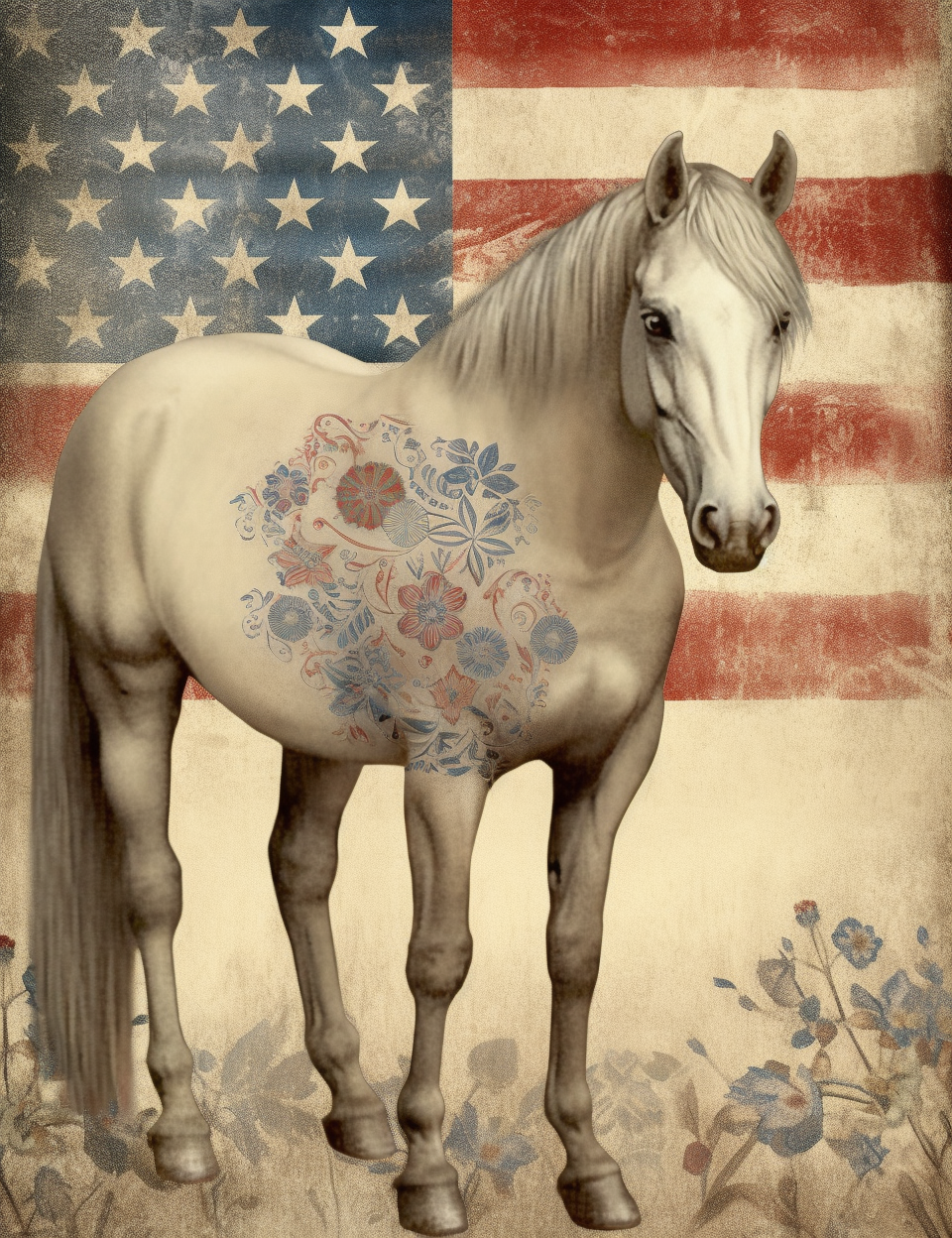 Midjourney V 5 Prompts for Romantic Independence Day Pages