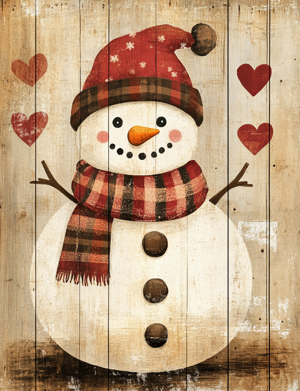 Midjourney Prompts for Rustic Romantic Christmas Papers