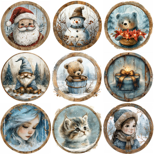 Rustic Country Christmas Ornaments Midjourney Prompts