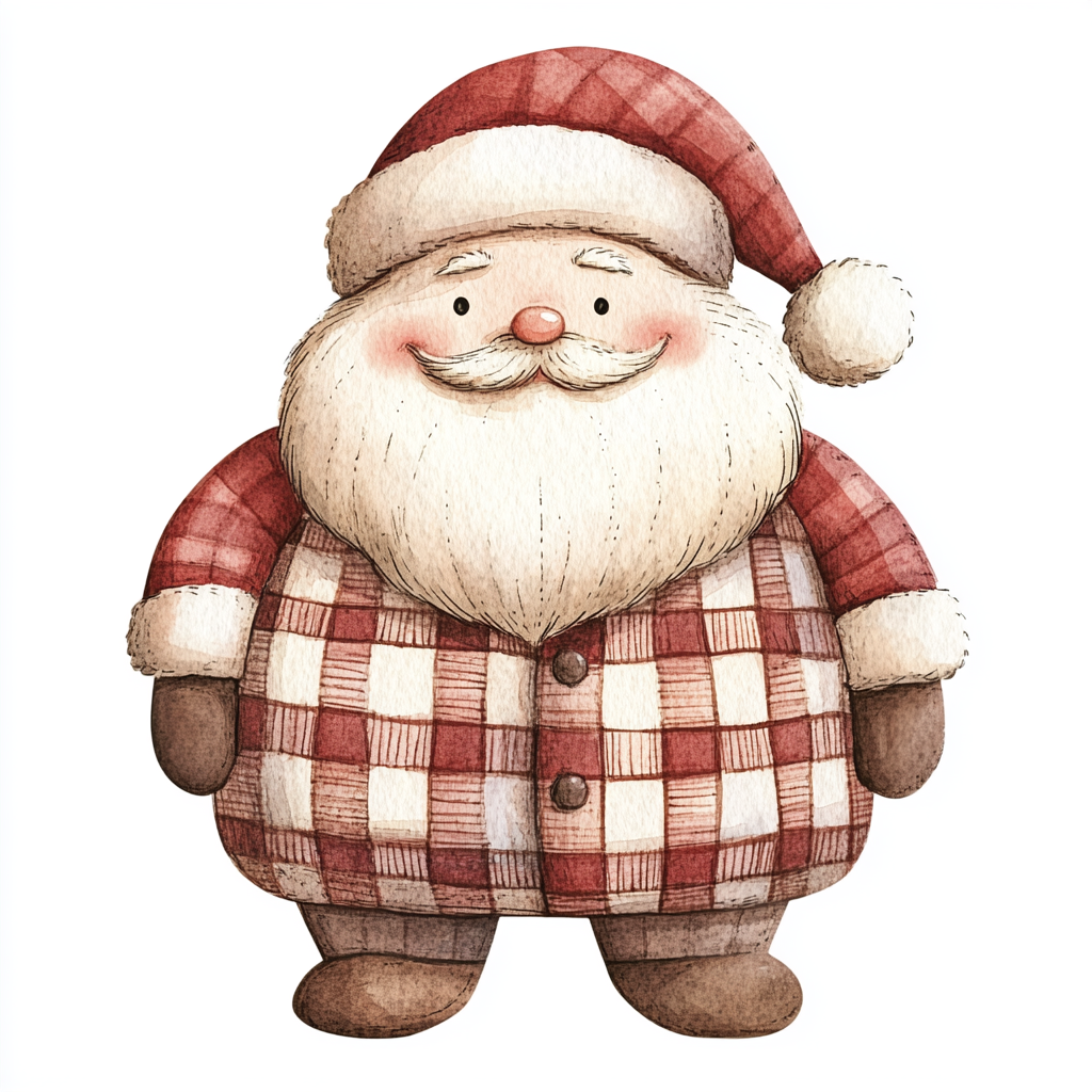 Midjourney Guide PDF For Hand Drawn Cute Christmas Characters