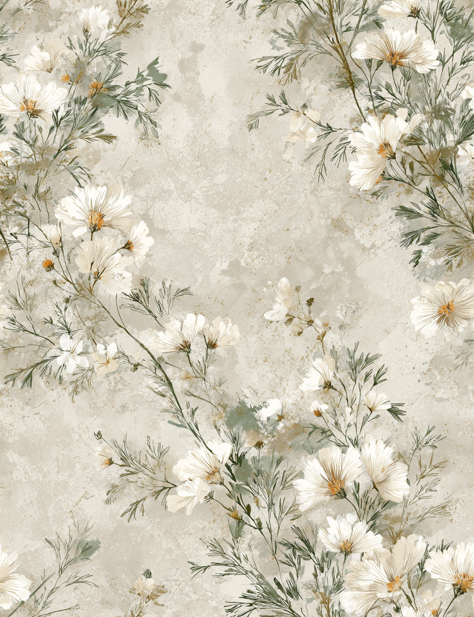 Midjourney V 7 Prompts for Sage Botanical Seamless Patterns