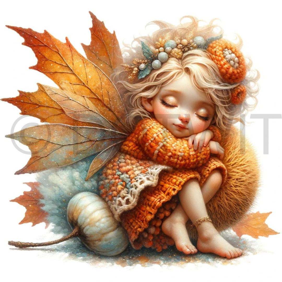 autumn fairy clipart