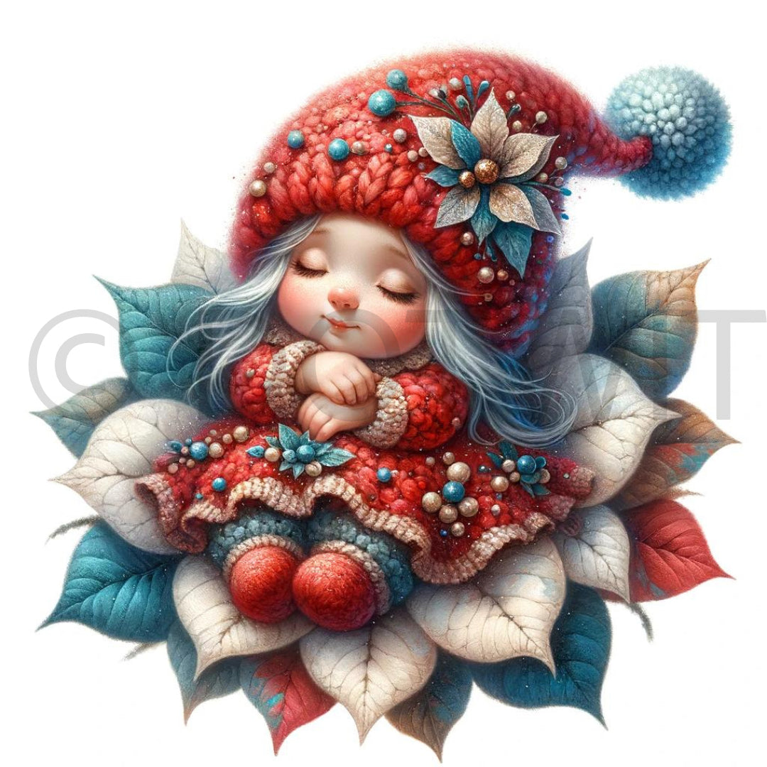 christmas gnome clipart