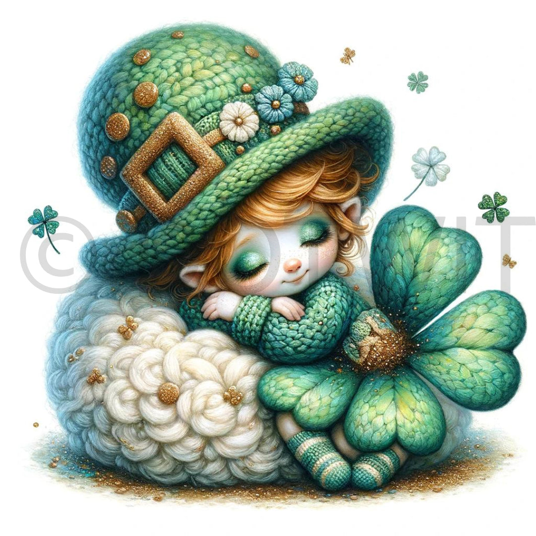 st patricks fairy clipart