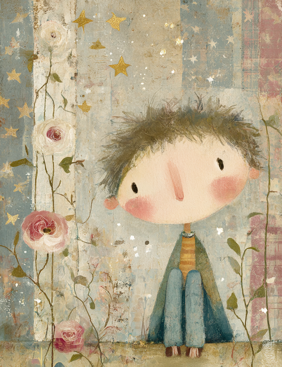 Midjourney V 7 Prompts for DUAL Secret Garden Junk Journal