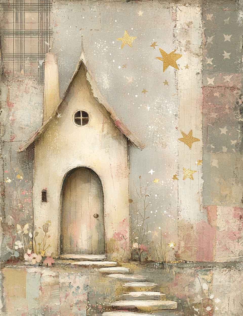 Midjourney V 7 Prompts for DUAL Secret Garden Junk Journal