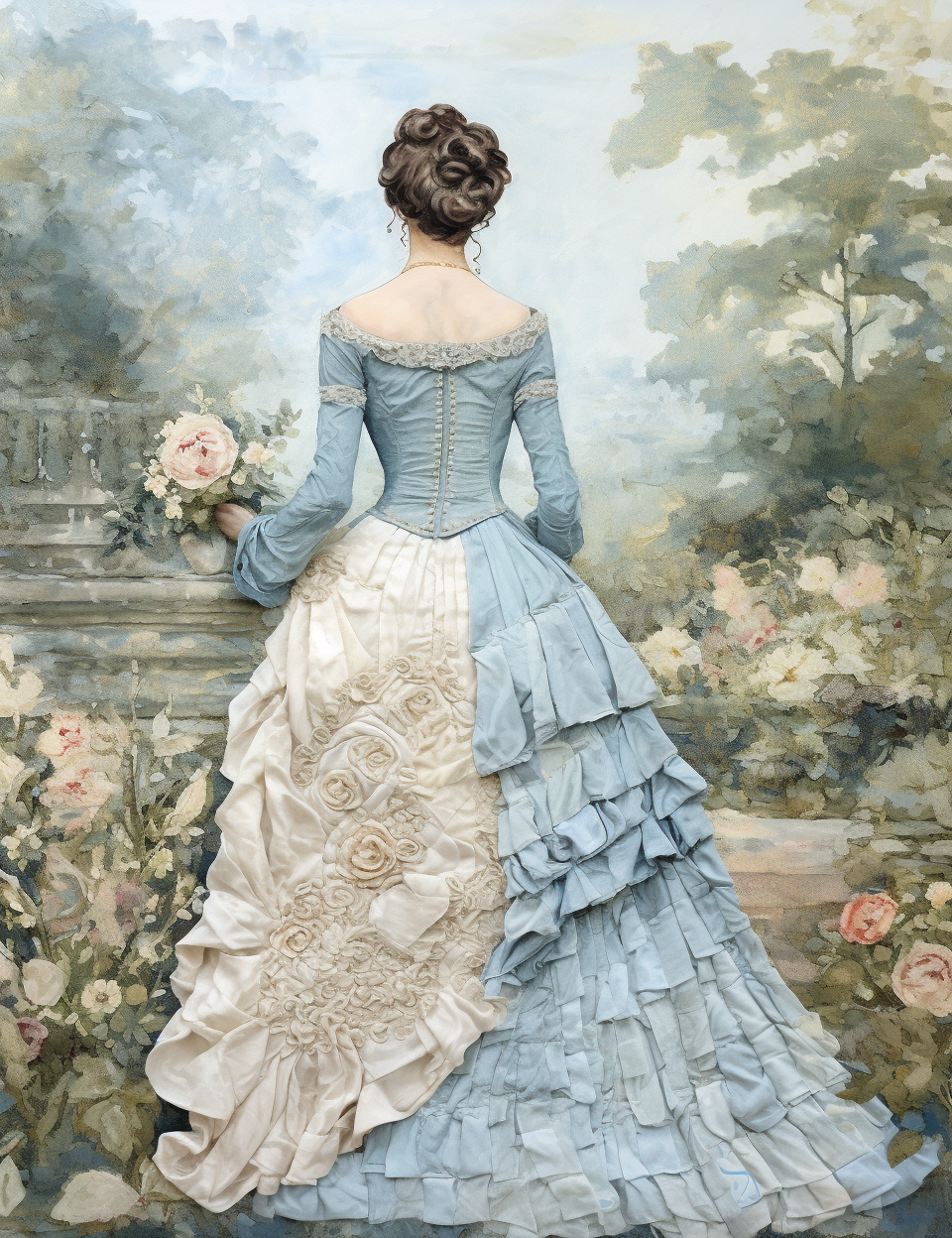 Midjourney V 5.2 Prompts for Sense and Sensibility Victorian Pages