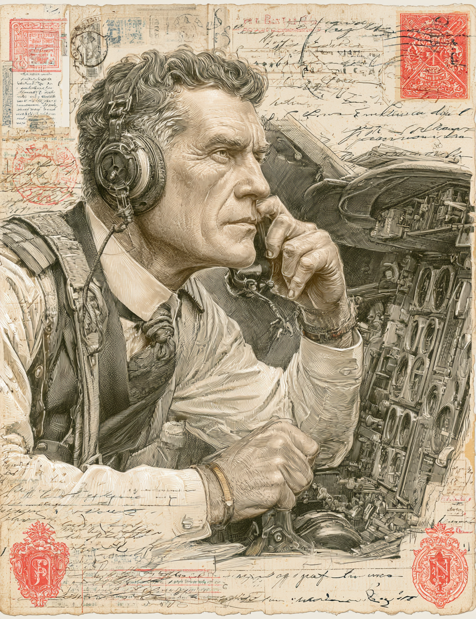 Midjourney V 8.1 Prompts for Skybound Journeys Journal Pages