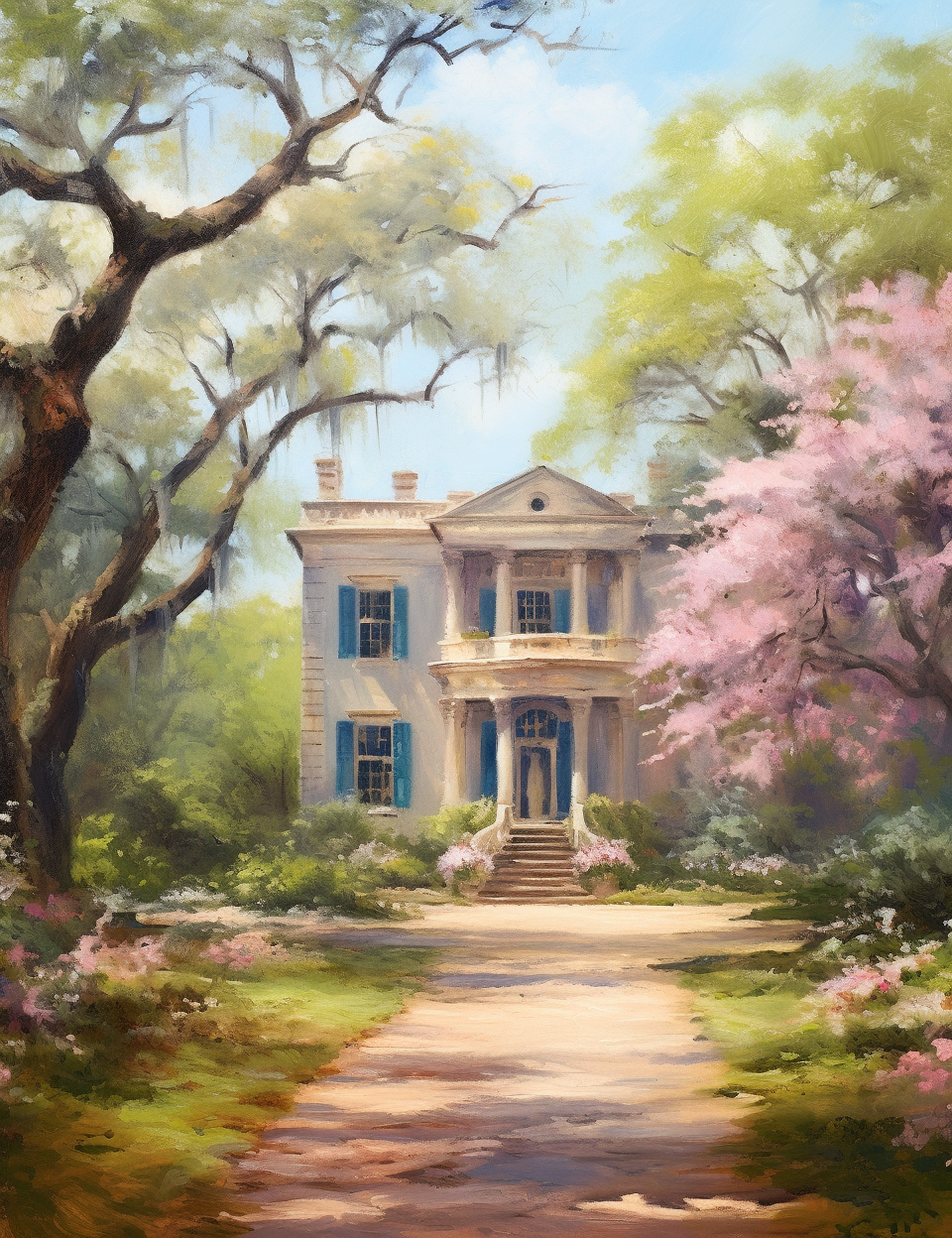 Midjourney V 5.2 Prompts for Southern Memories Gone with the Wind