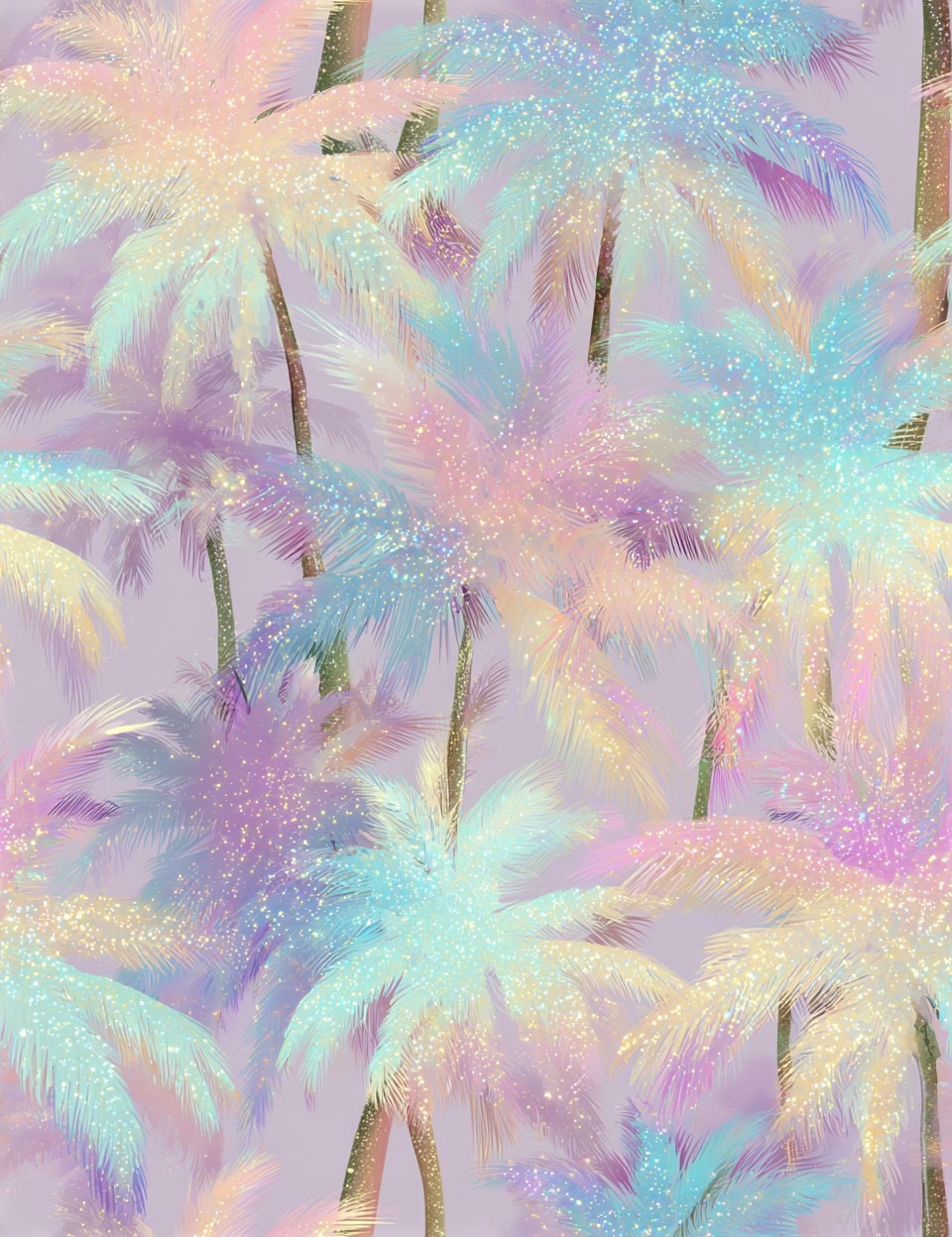 Midjourney V 7 Prompts for Sparkling Pink Pastel Seamless Patterns