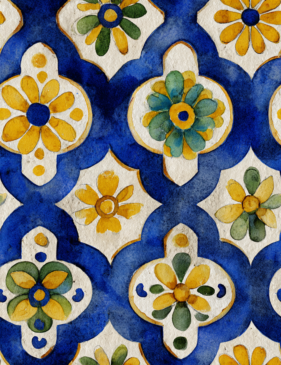 Midjourney V 7 Prompts for Summer Coastal Seamless Pastel Patterns