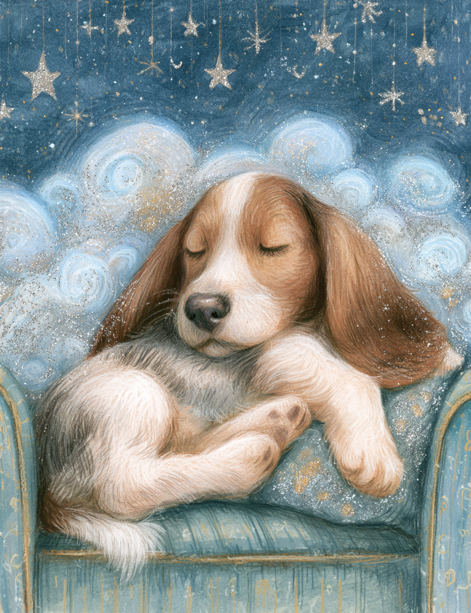 Midjourney V 8.2 Prompts for Sweet Dreams Nursery Printable Pages