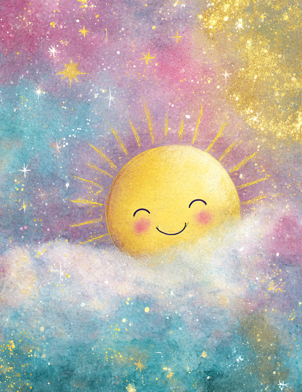 Midjourney V 7 Prompts for Teddy Bear Rainbow Magical Pages