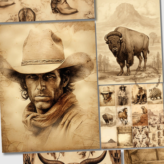 Midjourney V 5 Prompts for The Texas Far West Illustrations