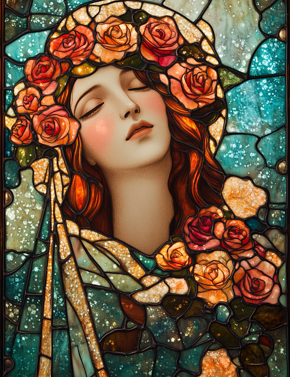Midjourney V 6.1 Prompts for The Virgen Mary and The Mystic Rose Pages