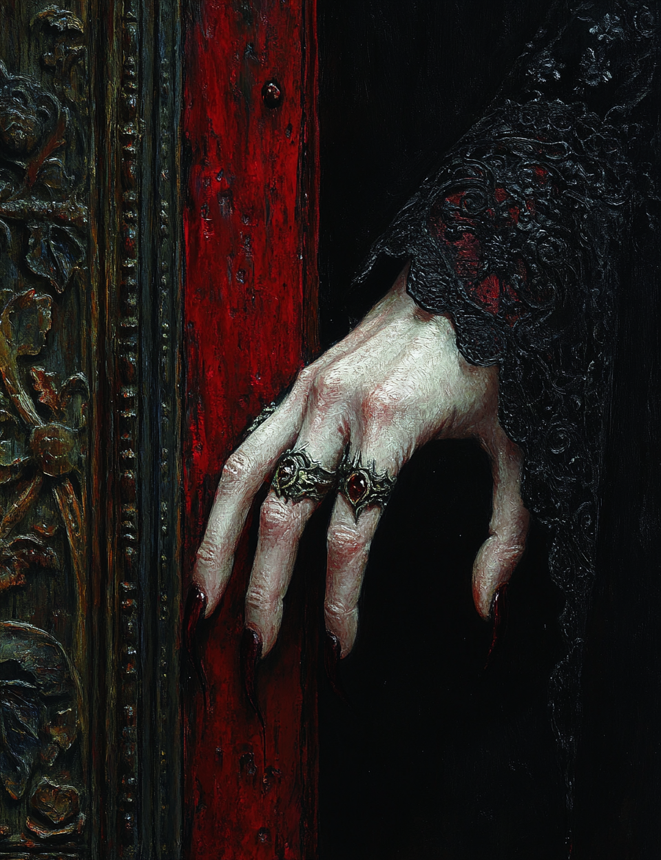 Midjourney Guide Prompts for Vampire Gothic Horror Paintings