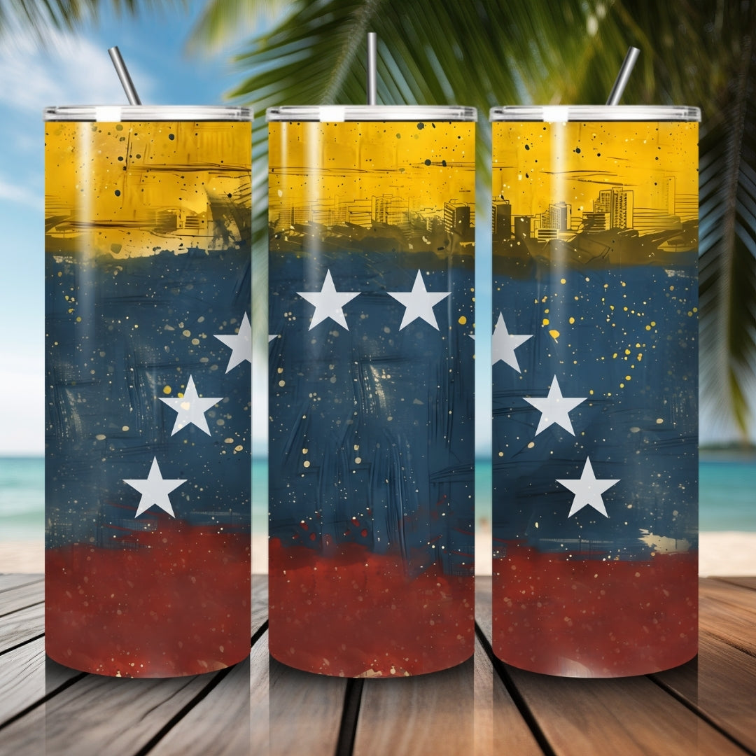 venezuelan flag Venezuela Digital Wrap with beach, Venezuelan Flag, Merida