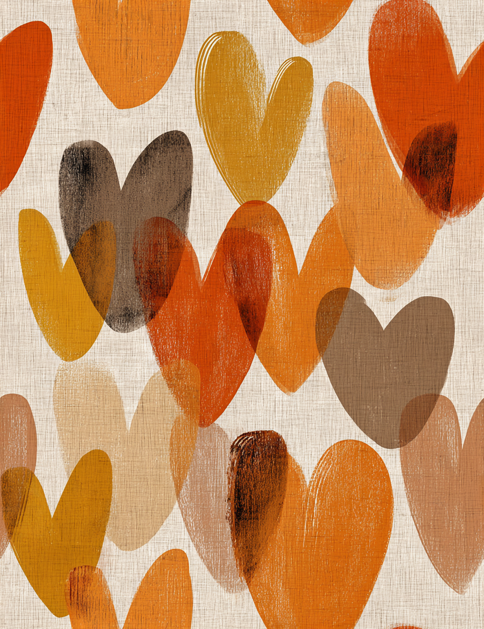 Midjourney V 7 Prompts for Warm 70s Seamless Fall Patterns