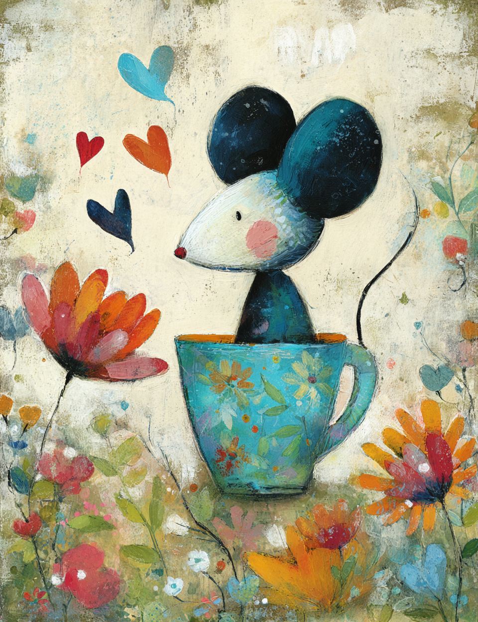 Midjourney V 7 Prompts for Whimsical Watercolor Digital Painting