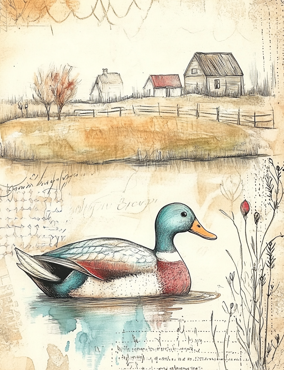 Midjourney V 6.1 Prompts for DUAL Whispered Villages Quiet Papers