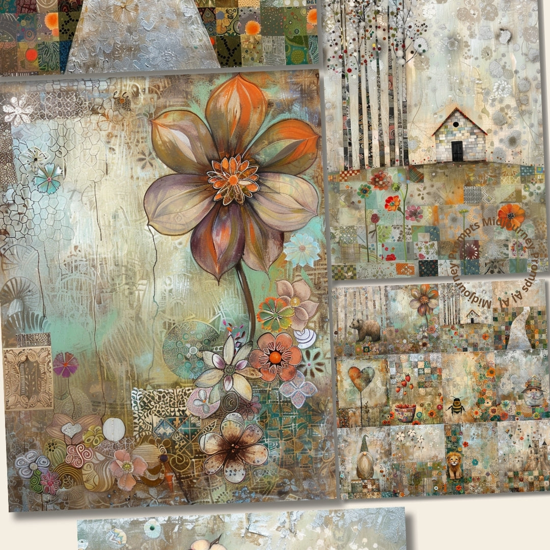 Midjourney Prompts For Wildflowers Nature Digital Papers
