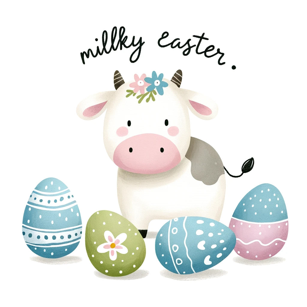 a easter cow