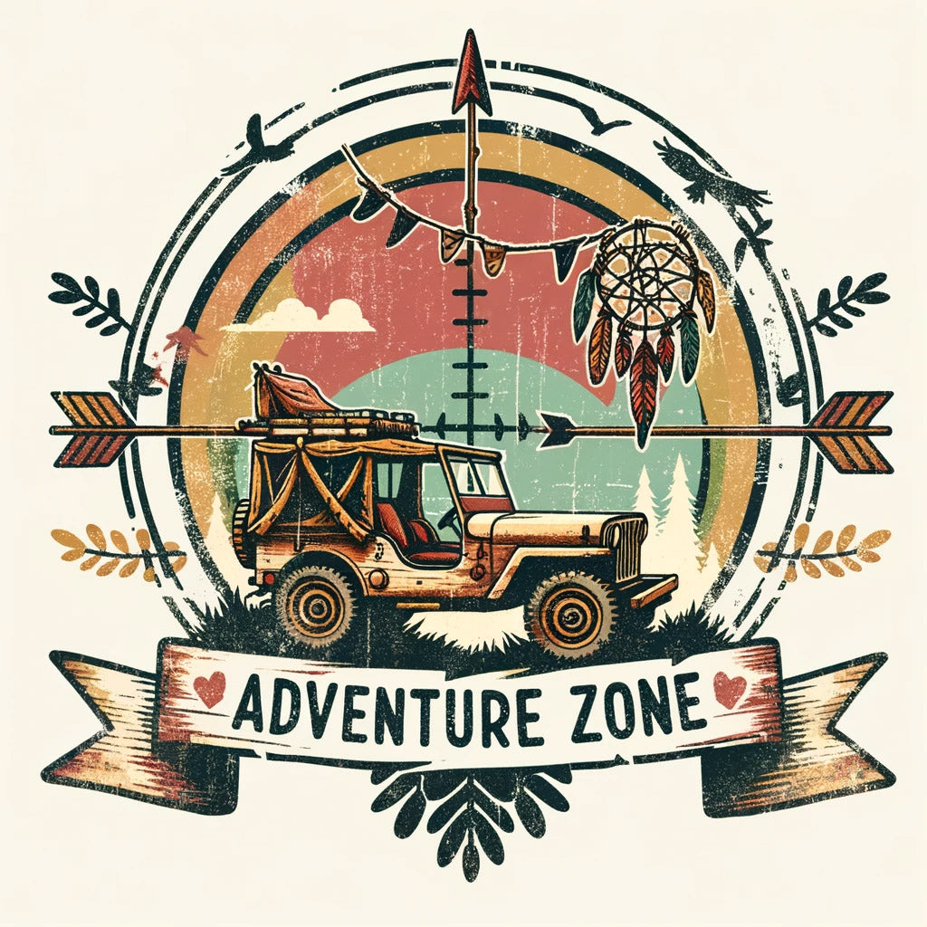 jeep adventure Vintage T-shirt Designs DALLE3 DALLE Prompt