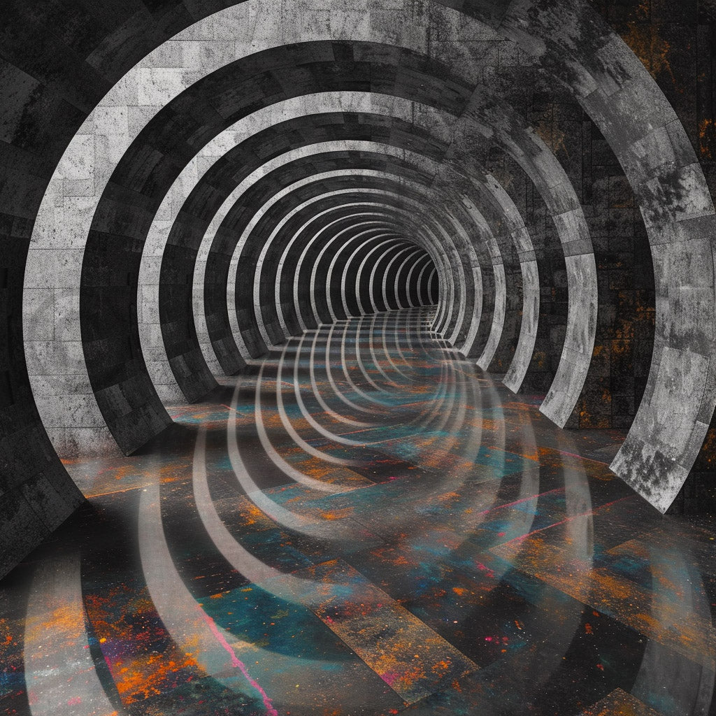 a maze surreal composite artwork