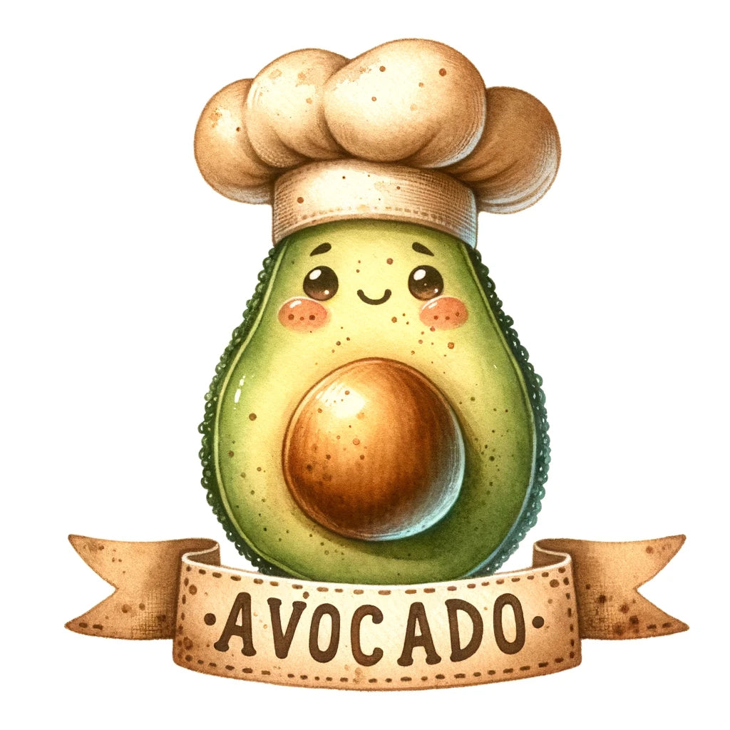 avocado DALLE3 DALLE Prompt For Vintage Illustrations With Text