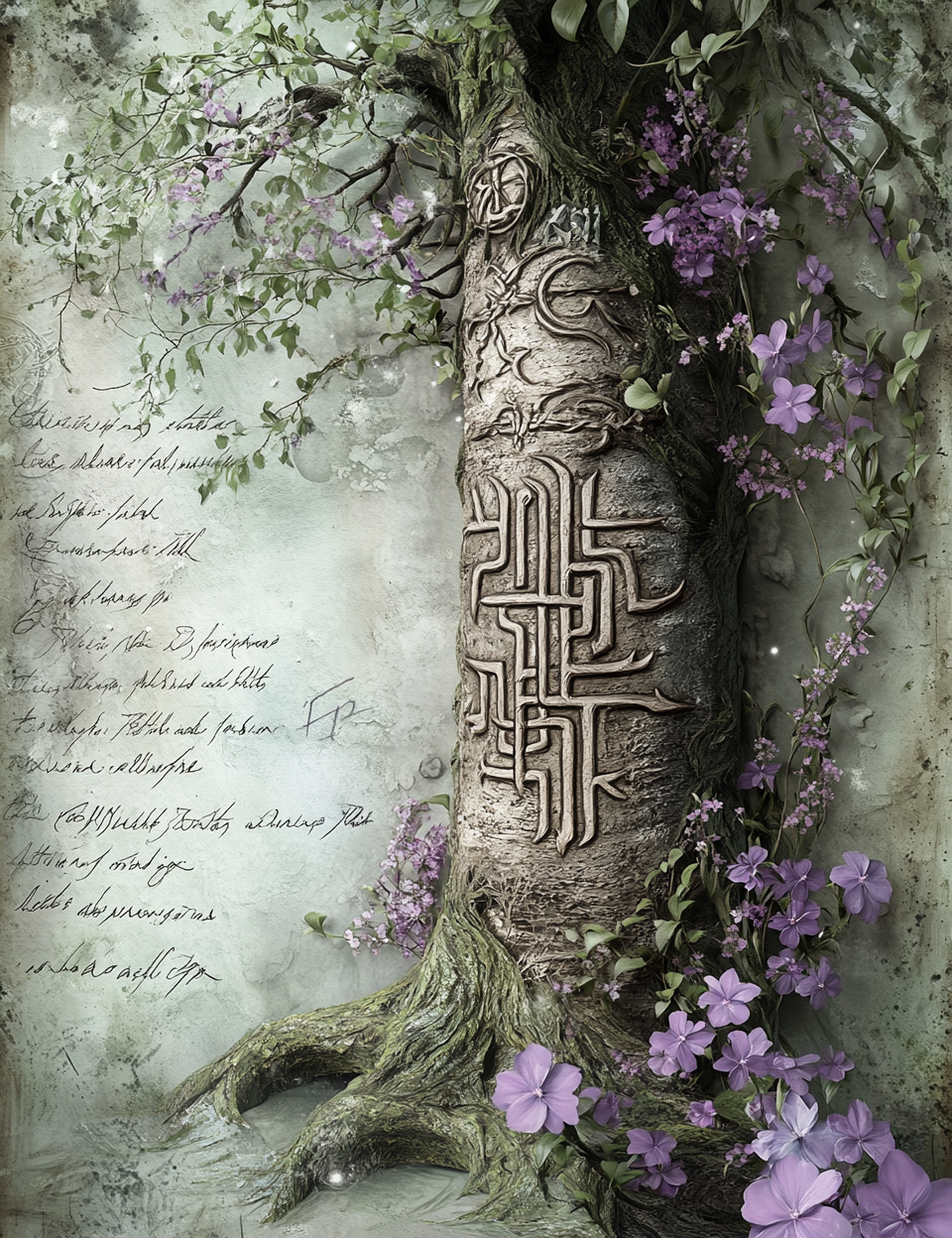 Midjourney Prompts for Elven Forest Junk Journal Kits