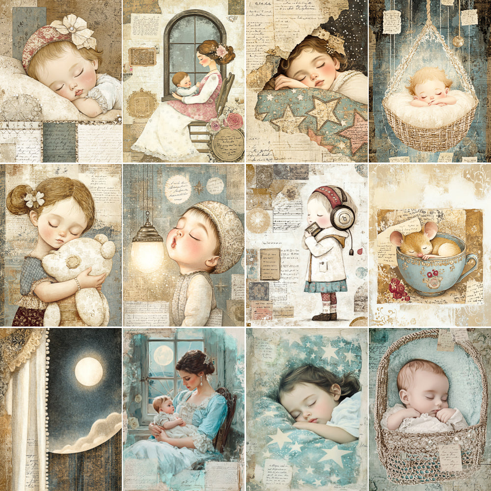 Midjourney V 6.1 Prompts for DUAL Lullabies Times Pages