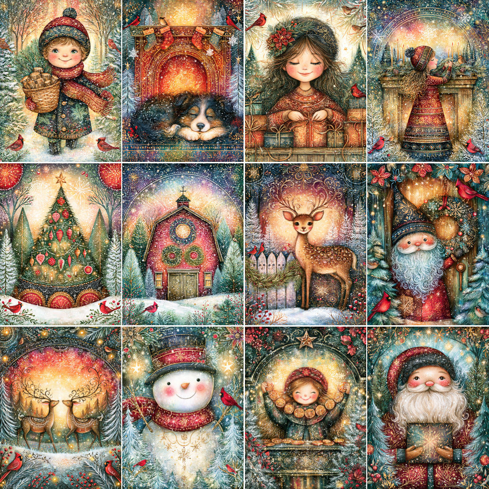 Midjourney V 8.2 Prompts for DUAL Christmas Season is Coming