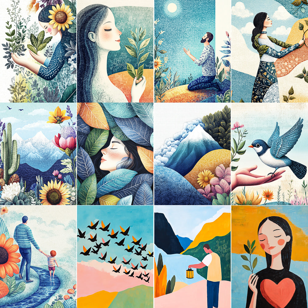 Midjourney V 6.1 Prompts for DUAL Hello World Mother Nature 2026