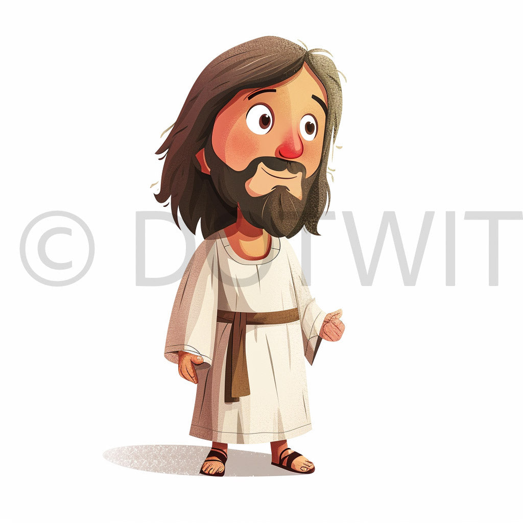 jesus in easter Midjourney Prompt For Religious Easter Clipart